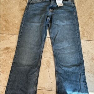 Zara Blue Flare Jeans